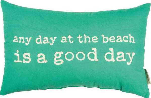 102983 Pillow - Beach Day - Set Of 2 By Primitives by Kathy