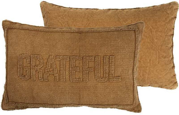 103054 Pillow - Grateful - Set Of 2 By Primitives by Kathy