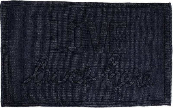 103058 Rug - Love Lives Here - Set Of 2 By Primitives by Kathy