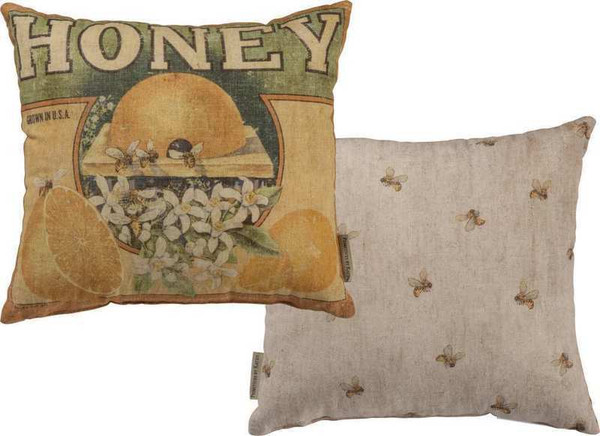 103163 Pillow - Honey - Set Of 2 By Primitives by Kathy