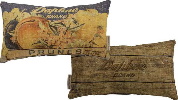 Pillow - Daphne Brand - Set Of 2 (Pack Of 2) 103166 By Primitives By Kathy