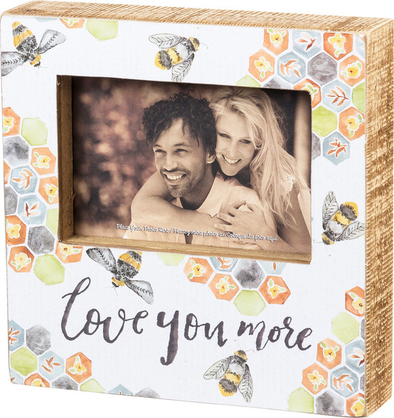 Box Frame - Love You - Set Of 2 (Pack Of 2) 133246 By Primitives By Kathy