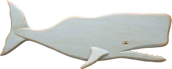 20588 Wall Decor - Whale - Set Of 2 By Primitives by Kathy