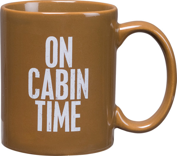 Mug - Cabin Time (Pack Of 4) 21677 By Primitives By Kathy