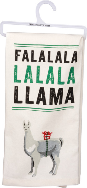 Dish Towel - La La Llama - Set Of 3 (Pack Of 2) 30940 By Primitives By Kathy