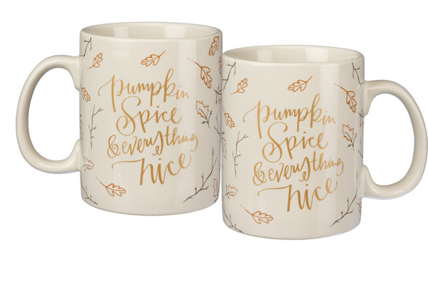Mug - Pumpkin Spice (Pack Of 4) 31705 By Primitives By Kathy