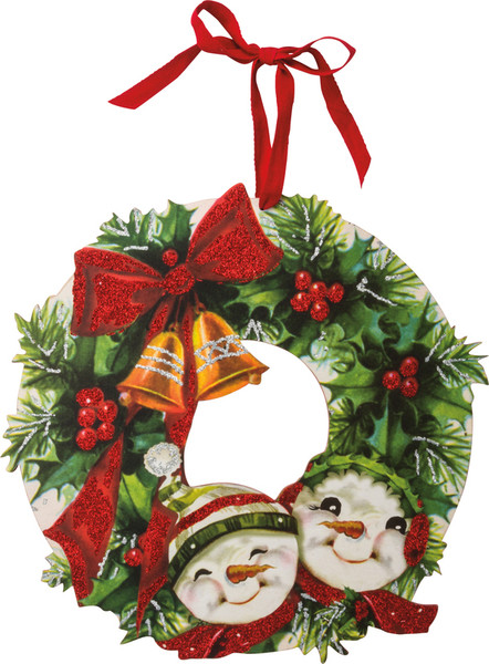 Wreath - Holly - Set Of 2 (Pack Of 2) 32293 By Primitives By Kathy