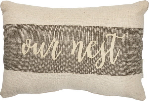 Pillow - Our Nest - Set Of 2 (Pack Of 2) 36786 By Primitives By Kathy