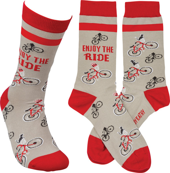 Socks - The Ride - Set Of 4 (Pack Of 2) 37531 By Primitives By Kathy