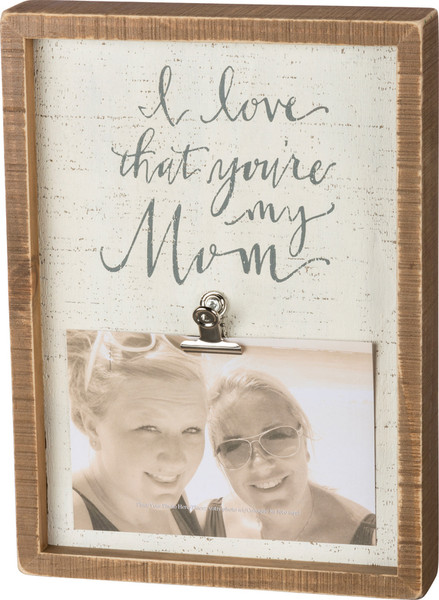 Inset Box Frame - My Mom - Set Of 2 (Pack Of 2) 37632 By Primitives By Kathy
