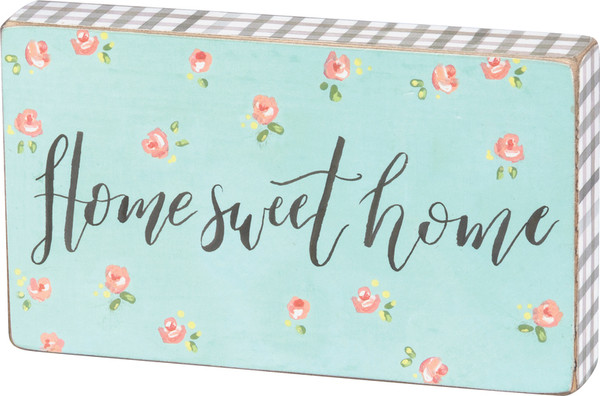 Block Sign - Sweet Home - Set Of 4 (Pack Of 2) 37831 By Primitives By Kathy