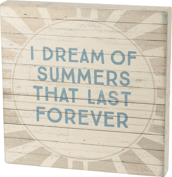 38427 Box Sign - Forever - Set Of 2 By Primitives by Kathy