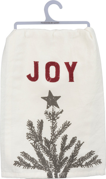 Dish Towel - Joy - Set Of 6 (Pack Of 2) 39920 By Primitives By Kathy