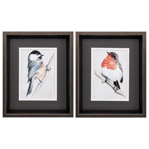 Bird On Branch Wall Decor Pack Of 2 1062 By Propac Images