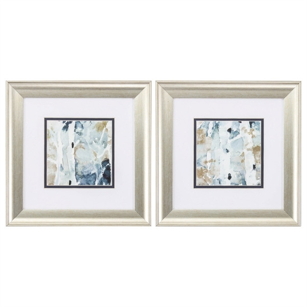 Blue Watercolor Wall Decor Pack Of 2 1441 By Propac Images