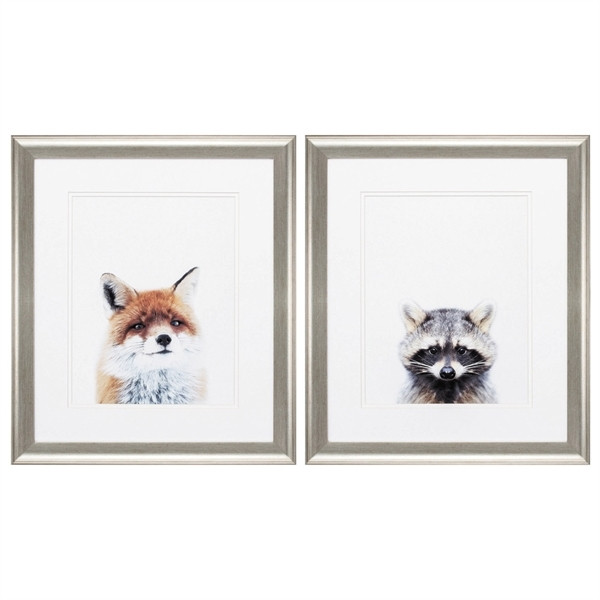 Fox Racoon Wall Decor Pack Of 2 2491 By Propac Images