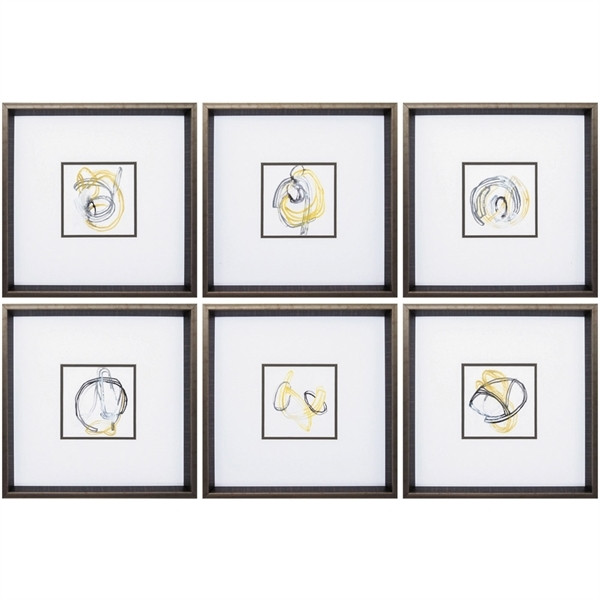 String Orbit Wall Decor Pack Of 6 4402 By Propac Images