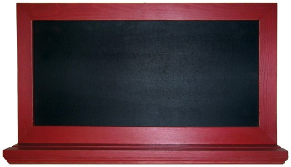 58 Sawdust Chalk Board With Shelf