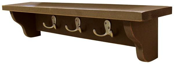 HS24 Sawdust Wall Coat Rack With Hooks