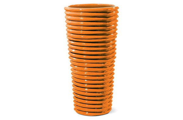 308GU353P2O Orange Carlotta Vase