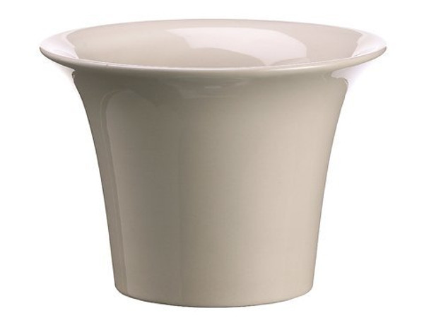 6"Dx4"H Round Container White ACQ229-WH