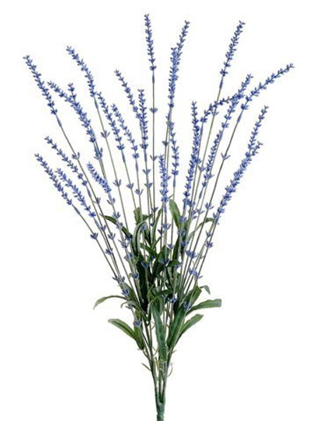 23" Lavender Bush Blue 12 Pieces FBL135-BL