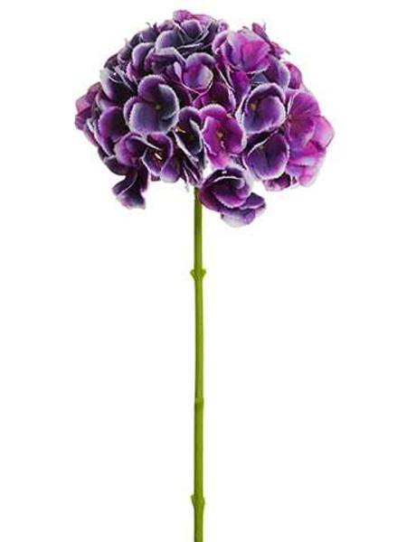 19" Hydrangea Spray Orchid Purple 12 Pieces FSH233-OC/PU