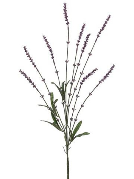 33" Lavender Spray Lavender 24 Pieces FSL135-LV