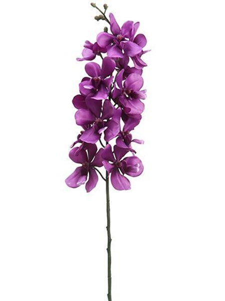 28.5" Vanda Orchid Spray Purple 12 Pieces FSO424-PU