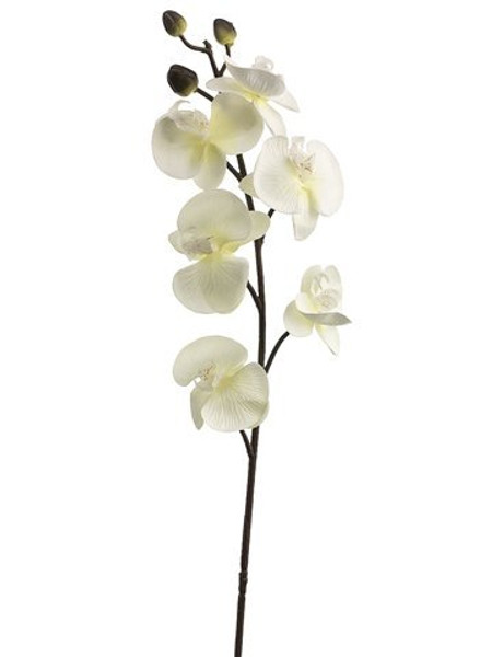 30" Phalaenopsis Orchid Spray  White 12 Pieces GTO501-WH