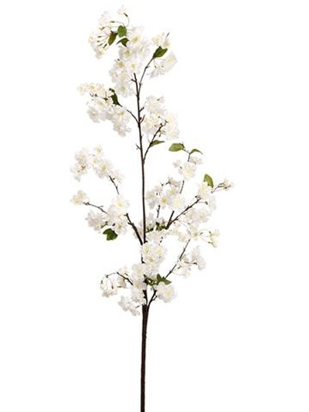 65" Cherry Blossom Spray White 6 Pieces HSC065-WH