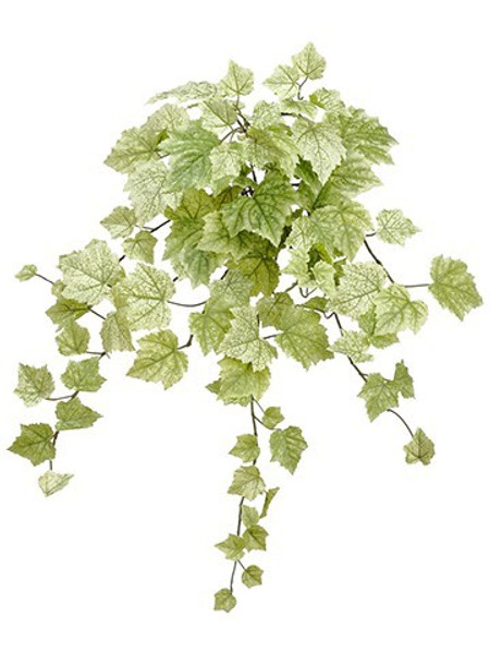 25" One-Piece Grape Ivy Large Leaf Bush Light Green 6 Pieces PBI280-GR/LT