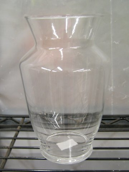 8"H X 4.5"D Glass Vase Clear ZCG704-CW