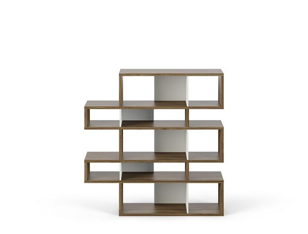 Temahome London Composition 2010-002 Shelving - Walnut/White - 9500.314933