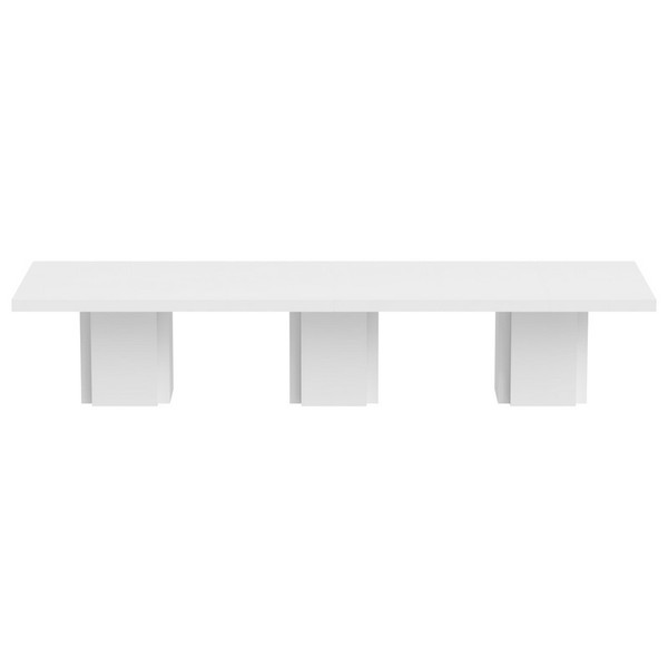 Temahome Dusk 3 51'' Dining Table (Set of 3) - High Gloss White - 9500.613197