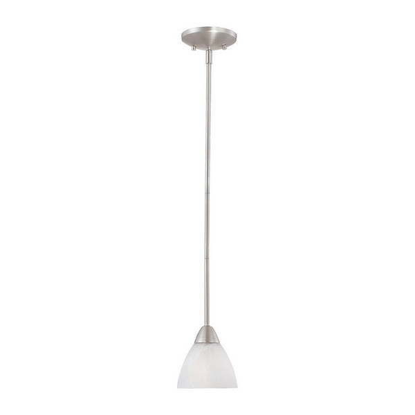 Thomas Tia Pendant Matte Nickel 1X100W 120V 190056117