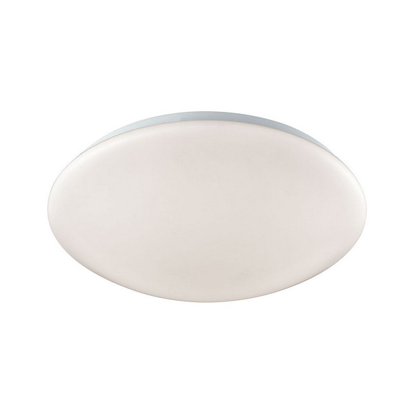 Kalona 13" Led Flush In White With A White Acrylic Diffuser CL783014