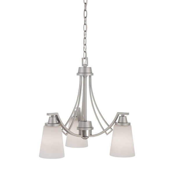 Thomas Wright Chandelier Matte Nickel 3X100W TK0009117