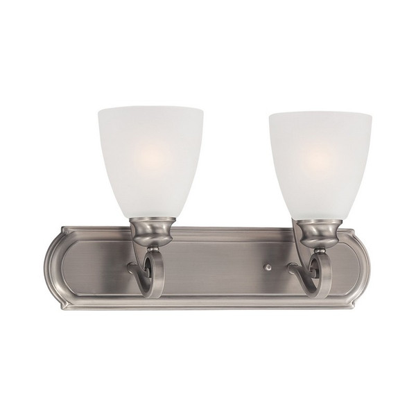 Thomas Haven Wall Lamp Satin Pewter 2X100W 120 TV0015741