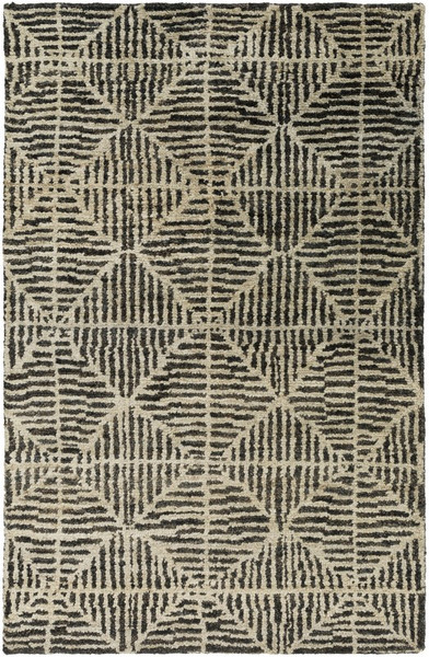 Surya Bjorn Hand Knotted Gray Rug BJR-1004 - 3'3" x 5'3"