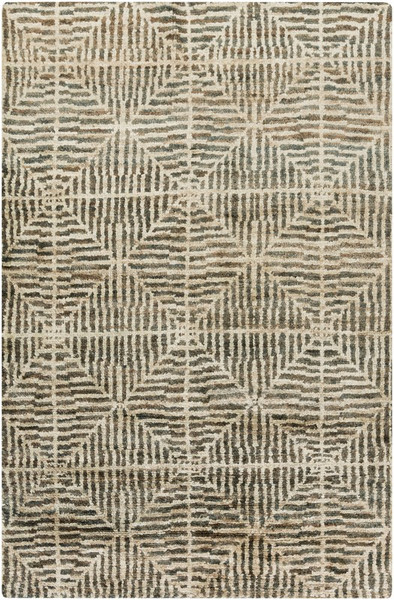 Surya Bjorn Hand Knotted Brown Rug BJR-1007 - 3'3" x 5'3"
