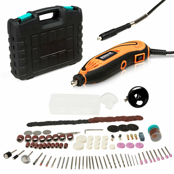 Electric Rotary Tool Kit Variable Speed 140 Pcs Accessories EP24395