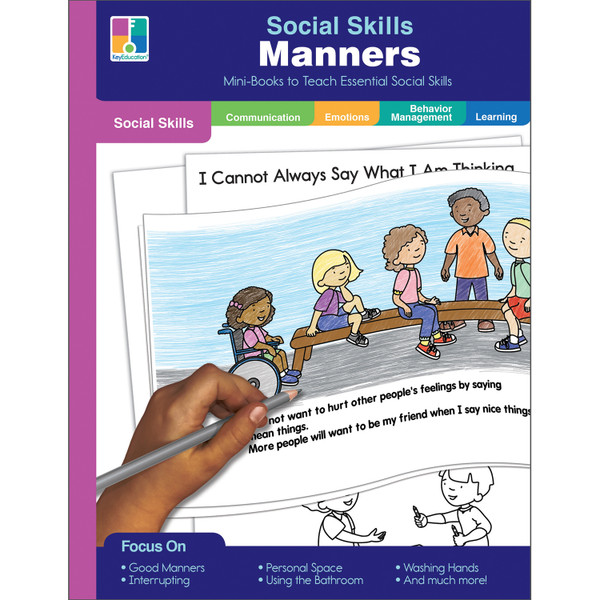 Social Skills Mini-Books Manners CD-804117