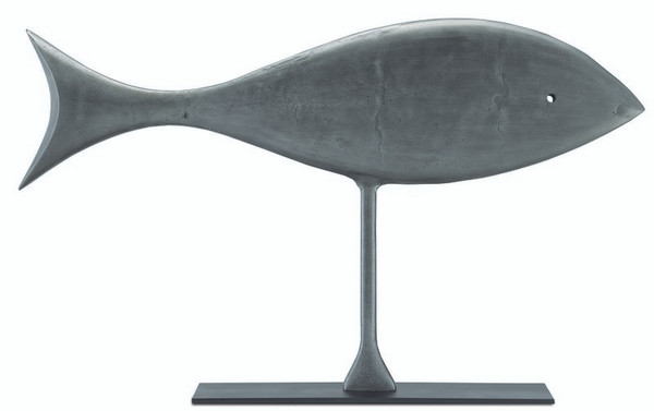 Currey Wesley Large Fish Graphite/Black 1200-0034