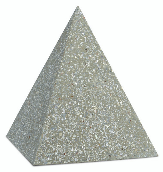 Currey Abalone Large Concrete Pyramid Abalone 1200-0045