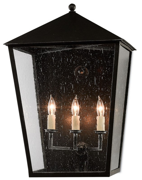 Currey Bening Outdoor Wall Sconce, Large 5500-0010