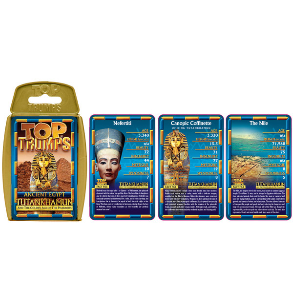 Ancient Egypt Top Trumps Card Game TPU001626