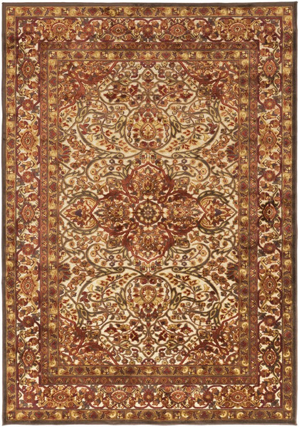 Surya Basilica Machine Made Red Rug BSL-7200 - 7'6" x 10'6"