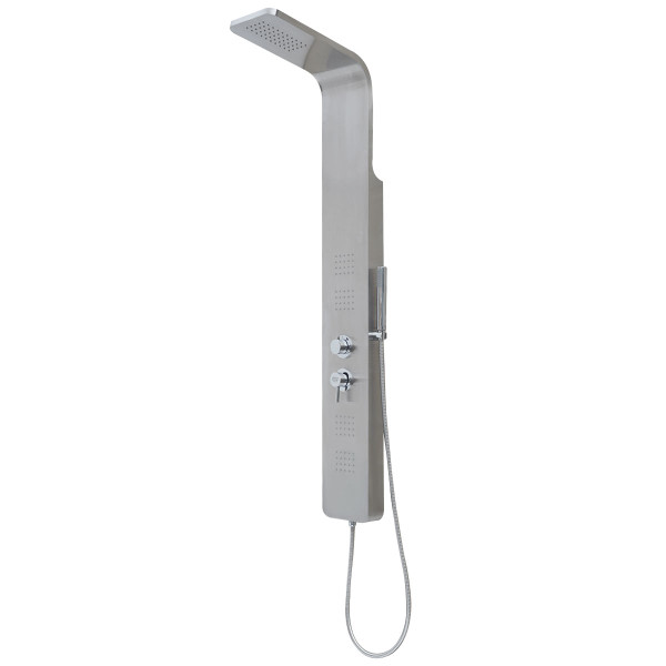 57" Stainless Steel Rainfall Shower Panel BA7214