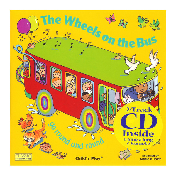 The Wheels On The Bus 8X8 Book With Cd CPY9781904550662